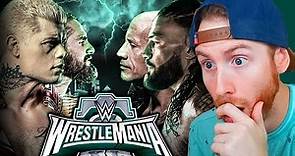 ROCK & ROMAN vs CODY & SETH - WWE WrestleMania 40 Night 1 Live Stream