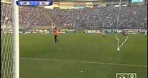 Christofer Gonzales anota el gol en el clásico (Universitario 1 - 0 Alianza Lima) Copa Movistar 2013