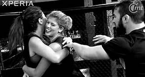 Jimmie Rivera enseña técnica UFC a Mariana