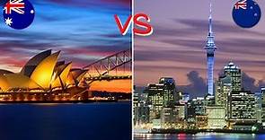 Australia vs Nueva Zelanda // COMPARATIVA DE PAÍSES