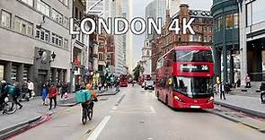 London 4K - Sunset Drive - Skyscraper District