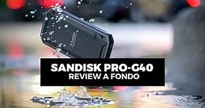 REVIEW en ESPAÑOL SanDisk PRO-G40 SSD (disco duro externo RÁPIDO y PROFESIONAL)
