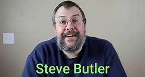 Steve Butler introduction