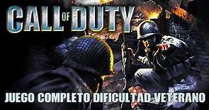 Call of Duty 1 (2003) | Campaña Completa en Español - Dificultad Veterano [HD]