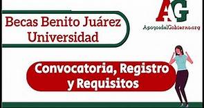 Como solicitar la Beca Bienestar Benito Juárez Universidad - Nivel Superior Registro 2021-2022 JEF