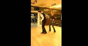 Shag dance at its best! Brennar Goree and Autumn Jones.