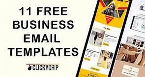11 Business Email Templates You Can Download For Free