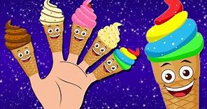Finger Family Song + Ice Cream Finger Family | KidsCamp Nursery Rhymes on HooplaKidz