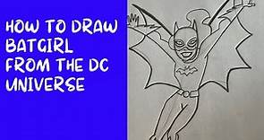 How to Draw Batgirl from the DC Universe