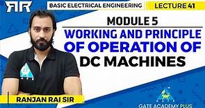 Basic Electrical Engineering | Module 5 | Working and Principle of Operation... | (Lecture 41)