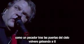 Meat Loaf en vivo Bat Out of Hell subtitulos en español
