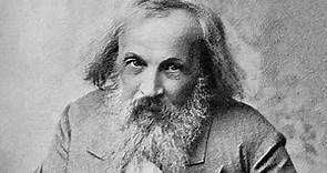 Dmitri Mendeléyev y la tabla periódica de los elementos (biografía)