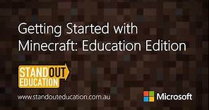 Getting Started with Minecraft: Education Edition