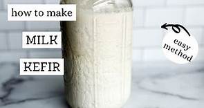 How To Make Milk Kefir at Home