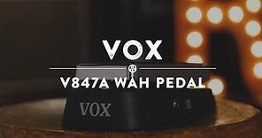 Vox V847A Wah Pedal | Reverb Demo Video