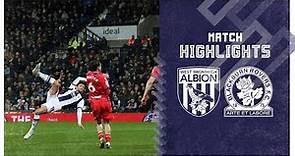 West Bromwich Albion v Blackburn Rovers highlights