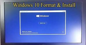 How to Format and install Windows 10 in Laptop/PC !! BY STRACK ZONE