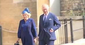Gb, la famiglia reale al castello di Windsor per la domenica di Pasqua