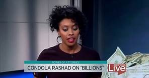 Condola Rashad on "Billions"