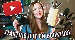 HOW TO START A BOOKTUBE CHANNEL // my top tips for growth and success!