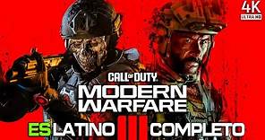 CALL OF DUTY MODERN WARFARE 3 - Campaña Completa Español LATINO | Gameplay COD MW3 2023