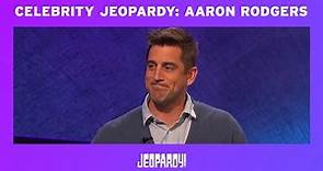 Celebrity Jeopardy: Aaron Rodgers Wins | JEOPARDY!