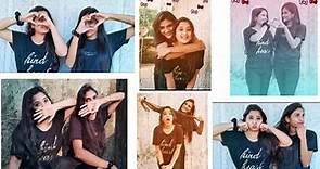 Best photo pose for girls with her best friend or sister | photoshoot pose for girls |