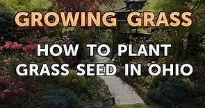 How to Plant Grass Seed in Ohio