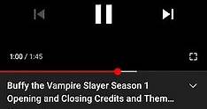 Buffy The Vampire Slayer End Credits 1997