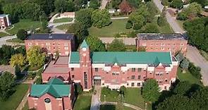 This was Dana College (Drone video of Dana College in Blair, Nebraska, Aug. 12, 2018