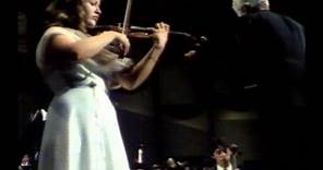 Karajan y A.S.Mutter.Rehearsal and performance .Beethoven Violin Concierto.
