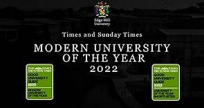 Edge Hill University is Modern University of the Year 2022
