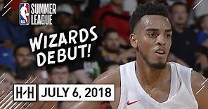 Troy Brown Jr Full Wizards Debut Highlights vs Cavaliers (2018.07.06) Summer League - 13 Pts, 4 Reb