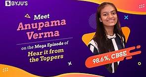 Meet Anupama Verma On The Mega Episode of Hear It From The Toppers