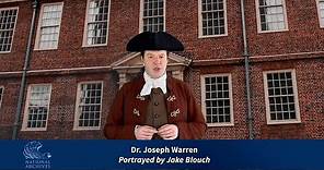 The Fatal 5th of March 1770 Can Never be Forgotten! Dr. Joseph Warren