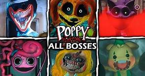 Poppy Playtime: Chapter 1, 2, 3 - ALL BOSSES (4K Showcase)