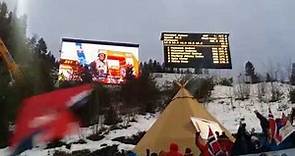 Anders Fannemel New World Record 251,5 m - Vikersund 15.02.2015 (live)
