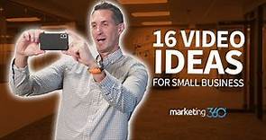 16 Best Video Ideas for Small Business | Marketing 360