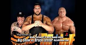 Story of Big Show vs Brock Lesnar | Royal Rumble 2003