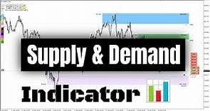 Forex Supply and demand indicator mt4 mt5 (order block alert)