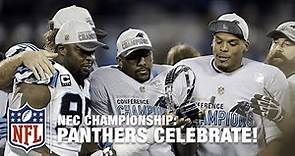 Panthers Celebrate NFC Championship Win | Cardinals vs. Panthers | NFL