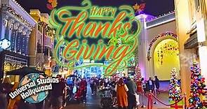 Thanksgiving 2023 Walking Tour at Universal Studios Hollywood