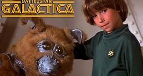Noah Hathaway as Boxey on "Battlestar Galactica"