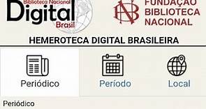 Hemeroteca - Coleção Digital de Jornais e Revistas da Biblioteca Nacional Acervo