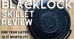 My thoughts on the Lodge Blacklock Skillet Review - One Year Later