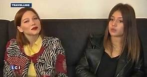 Lea Seydoux and Adele Exarchopoulos Interview «LCI»