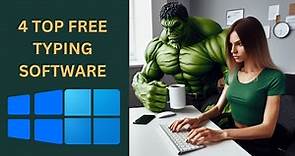 4 Top Free Typing Software for Windows 11 and 10 PCs | GearUpWindows Tutorial