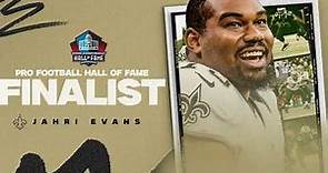 Jahri Evans 2024 Pro Football Hall of Fame Finalist | New Orleans Saints