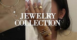 JEWELRY COLLECTION 2022 | everyday jewelry, try on, & favorite brands ft Cartier, Mejuri and more