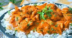 Pollo al curry. Receta fácil y muy rápida
